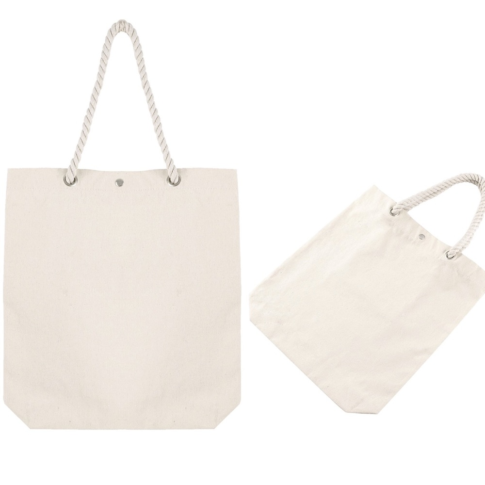 Canvas Tote Bag for Crafts Washable & Reusable Bag